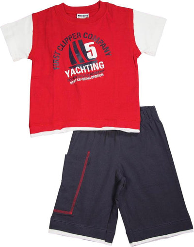 Mish Baby Boys Cotton Clothing Short Sets - 5 Styles Available - 30 Day Guarantee