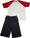 Mish Mish Boys Sizes 5-7 Cotton Short Sleeve Tank Tee Shirts Short Sets