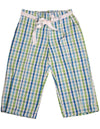 Plum Pudding Ltd - Little Girls' Plaid Searsucker Pant