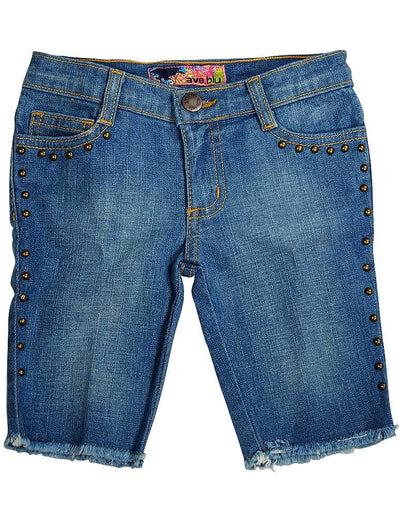 Ave Blu - Little Girls' Denim Short