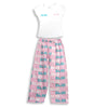 Stupid Factory - Little Girls' Short Sleeve Pant Set, Great For Camp