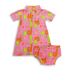 Oinkbaby.com - Baby Girls Short Sleeve Dress Set