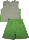 Mish Mish Baby Boys Infant Cotton Knit Sleeveless Tee Short Sets