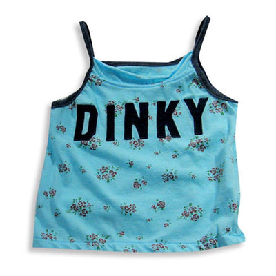 Dinky Souvenir - Little Girls Floral Tank Top