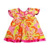 Little Mass - Little Girls Short Sleeve Rayon Dress