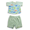 Pepper Toes by Baby Lulu - Baby Boys Short Sleeve Cars Short Set