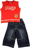 Mish Boys - Baby Boys 2 Styles - Sleeveless Denim Pant Set