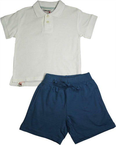 Mish Mish Toddler & Little Boys Cotton Short Sleeve Short Sets SZ 2T - 7