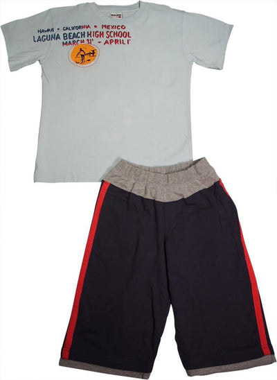 Mish Mish Toddler & Little Boys Cotton Short Sleeve Short Sets SZ 2T - 7