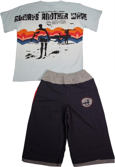 Mish Mish Toddler & Little Boys Cotton Short Sleeve Short Sets SZ 2T - 7