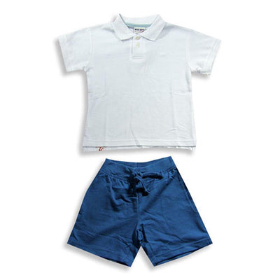 Mish Mish Toddler & Little Boys Cotton Short Sleeve Short Sets SZ 2T - 7