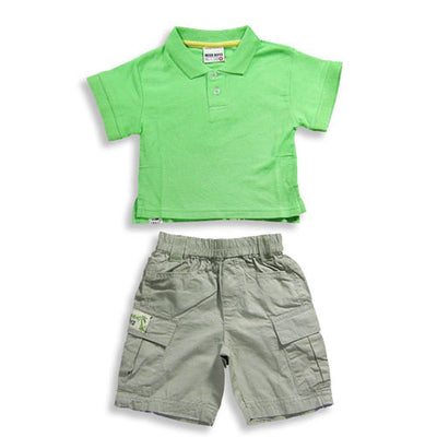 Mish - Little Boys Short Sleeve Short Set