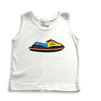 My Pool Pal - Baby Boys Wave Runner Tank Top