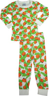 Sara's Prints Unisex Kids Long John Pajamas