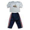 Mis Tee V-Us - Baby Boys Long Sleeve Pant Set