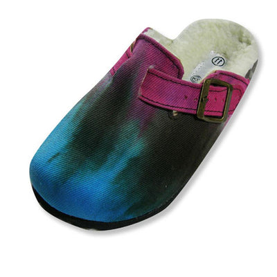 Sole Kool - Girls Tie Dyed Clog, Turquoise