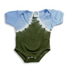 B Nu - Baby Boys Short Sleeve Tie Dye Body Suit