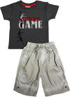 Mish Mish Baby Boys Infant Cotton Short Sleeve Tee Short Sets