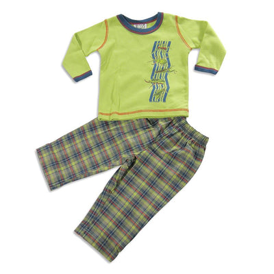 Mis Tee V-Us - Baby Boys 2 Piece Long Sleeve Bug Pant Set