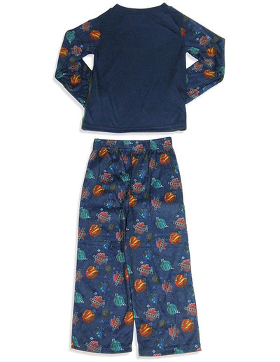 Bakugan Boys Long Sleeve Flame Resistant 2 Piece Sleepwear Lounge Pajama Set, 23805