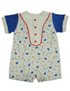 SnoPea - Baby Boys Short Sleeve Shortall