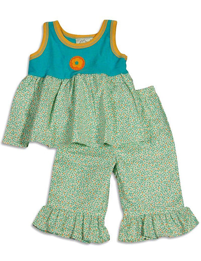 Cloud Mine - Baby Girls Pant Set