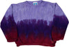 Zinnias - Big Girls' Long Sleeve Dip Dyed Sweater