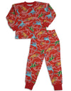 Sara's Prints Baby-Boys Long Sleeve Dinosaurs Pajamas