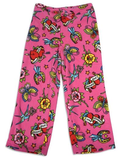 Bee Posh Girls and Ladies / Womens Cozy Fleece Pajama Lounge Sleep Pant, 25510