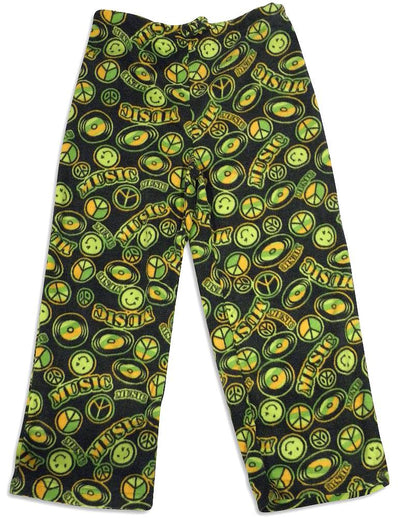 Bee Odd - Little Boys Bobbo Music Cozy Fleece Pajama Pant