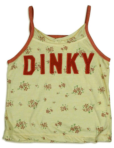 Dinky Souvenir - Little Girls Floral Tank Top