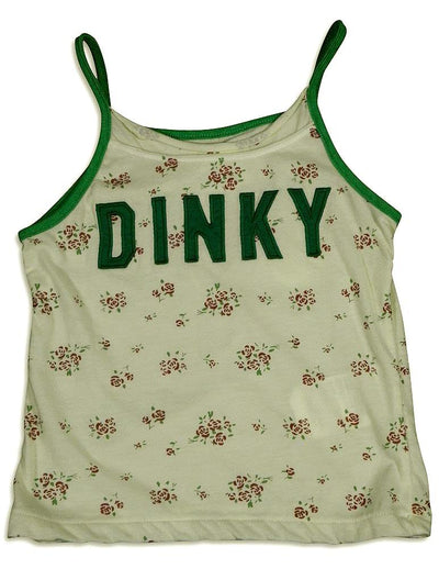 Dinky Souvenir - Little Girls Floral Tank Top