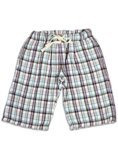 Dinky Souvenir - Baby Girls Plaid Bermuda Short