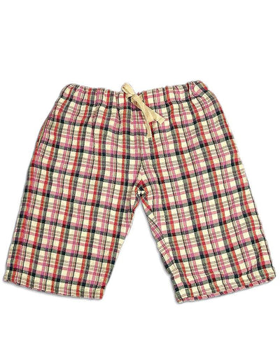 Dinky Souvenir - Baby Girls Plaid Bermuda Short