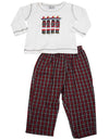 Mis Tee V-Us - Baby Boys Long Sleeve Pant Set