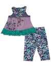 Baby Sara Infant Baby Girl Sleeveless Pant Sets - Asst Fabrics Styles Colors, 30673