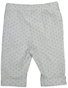 Mulberribush Infant Girls Polka Dot Elastic Waist Capri Cropped Pant Bottoms, 27010