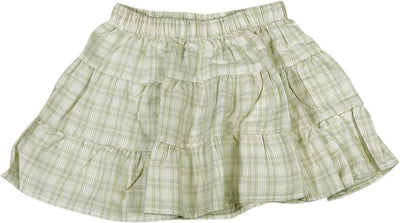 Mulberribush Toddler Girls Flannel Cotton Plaid Skirt Bottoms, 27019