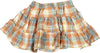 Mulberribush Toddler Girls Flannel Cotton Plaid Skirt Bottoms, 27019