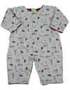 Snopea - Baby Boys Long Sleeve Football Coverall