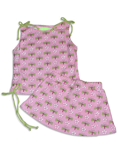 Snopea - Baby Girls Sleeveless Skirt Set