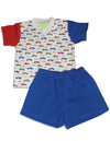 Snopea - Baby Boys Short Sleeve Classic Cars Short Set