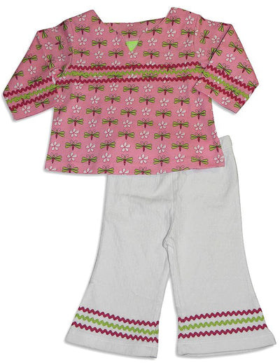 Snopea - Baby Girls Long Sleeve Pant Set