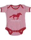 Horse Print Onesie for Baby Girls'