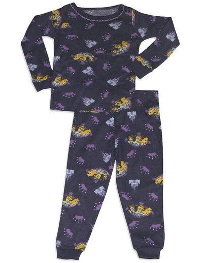 Disney - Little Girls Disney Princess Long Sleeve Pajamas