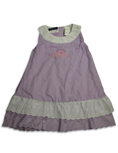 So La Vita - Little Girls' Eyelit Sundress