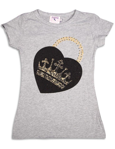 Purple Orchid - Big Girls' Short Sleeve T-Shirt