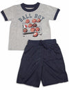 Wes and Willy - Baby Boys Short Sleeve Shortie Pajamas