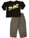 Mis Tee V-Us - Little Boys Long Sleeve Pant Set