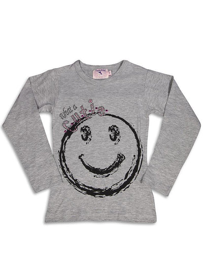 Purple Orchid - Little Girls' Long Sleeve Top